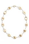 MARCO BICEGO LUNARIA 18K YELLOW GOLD SHORT NECKLACE,CB2099 Y