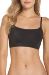 Calvin Klein Invisibles Comfort Lightly Lined Retro Bralette Qf4783 In Black