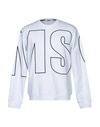 Msgm Sweatshirts In White