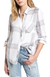 Rails Hunter Tonal Plaid Long-sleeve Shirt In Charcoal Shadow