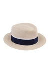 MAISON MICHEL ANDRE STRAW FEDORA,15101866