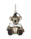 BURBERRY THOMAS BEAR CHARM IN SEQUIN & LEATHER,8006475