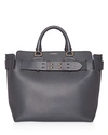 BURBERRY MEDIUM LEATHER BELTED TOTE,8006397