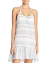 J VALDI SARDINIA STRAPPY RUFFLED SWIM COVER-UP,J35349