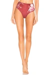AGUA BENDITA Alicia Reversible Bikini Bottom,AGUA-WX289