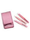 TWEEZERMAN 3-Piece Micro-Mini Tweezer Set