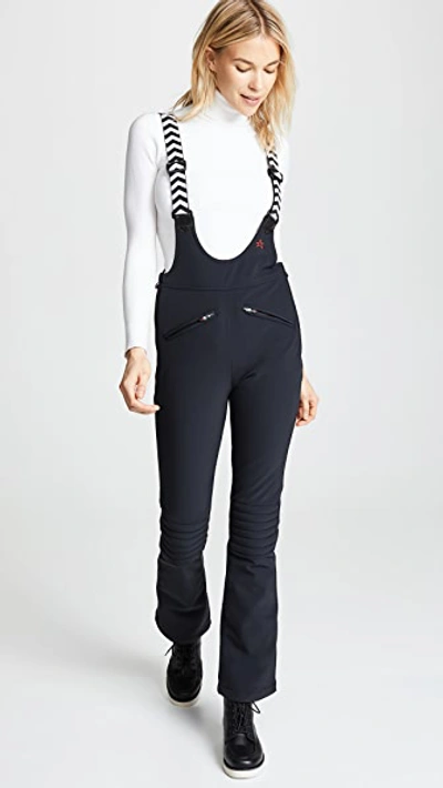 Perfect Moment Gt Racing Fared Dungarees In Black