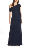 TADASHI SHOJI CREPE GOWN,ALG18371L