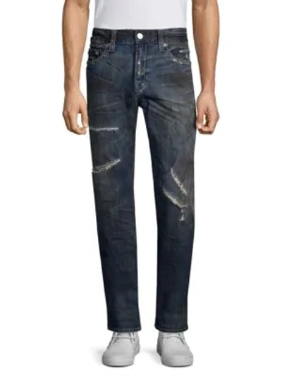 True Religion Rocco Skinny Fit Jeans In Midnight Storm