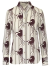 CHLOÉ CHLOÉ HORSE PRINT SHIRT