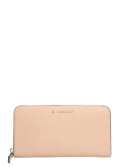 Givenchy Pandora Zip Around Wallet In Pink