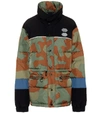OFF-WHITE CAMOUFLAGE DOWN JACKET,P00363411