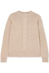 MAX MARA CABLE-KNIT CASHMERE SWEATER