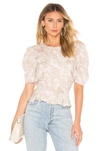 MAJORELLE ROSARIA TOP,MALR-WS320