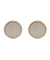 SIMON CARTER ROUND MOTHER OF PEARL HOUSE PAISLEY CUFFLINKS,5057865385297