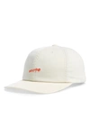 HURLEY ENJOY EMBROIDERED BALL CAP - BROWN,AR4081