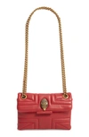 KURT GEIGER MINI KENSINGTON LEATHER SHOULDER BAG,1802150109