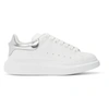 ALEXANDER MCQUEEN ALEXANDER MCQUEEN WHITE AND SILVER OVERSIZED trainers