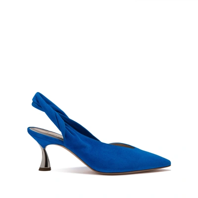 Casadei K Blade Martina Twisted In Mas Blue