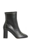 BOUTIQUE MOSCHINO BOUTIQUE MOSCHINO STUDDED ANKLE BOOTS