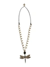 RED VALENTINO RED VALENTINO DRAGONFLY CHARM NECKLACE