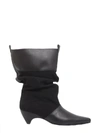 STELLA MCCARTNEY STELLA MCCARTNEY FAUX LEATHER SLOUCH BOOTS