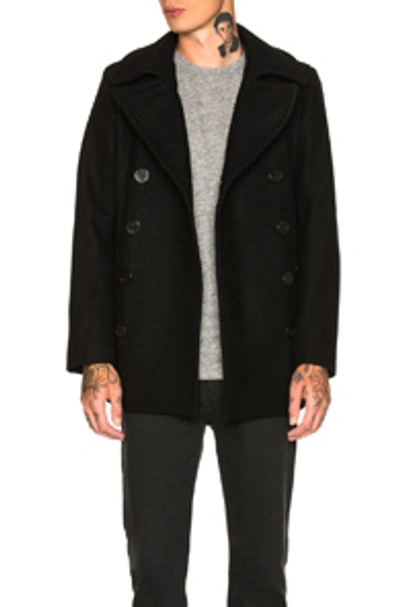 SCHOTT SLIM FIT PEACOAT,SCHF-MO13