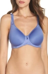 Wacoal Basic Beauty Spacer Underwire T-shirt Bra In Bleached Denim
