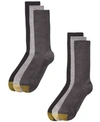 Gold Toe Men's 6-pack Casual Stanton Socks In Grey Assortment
