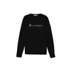 ILLE DE COCOS Bijoux Merino Sweater Black Marl & Pebble Grey