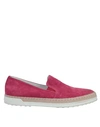 Tod's Loafers In Red