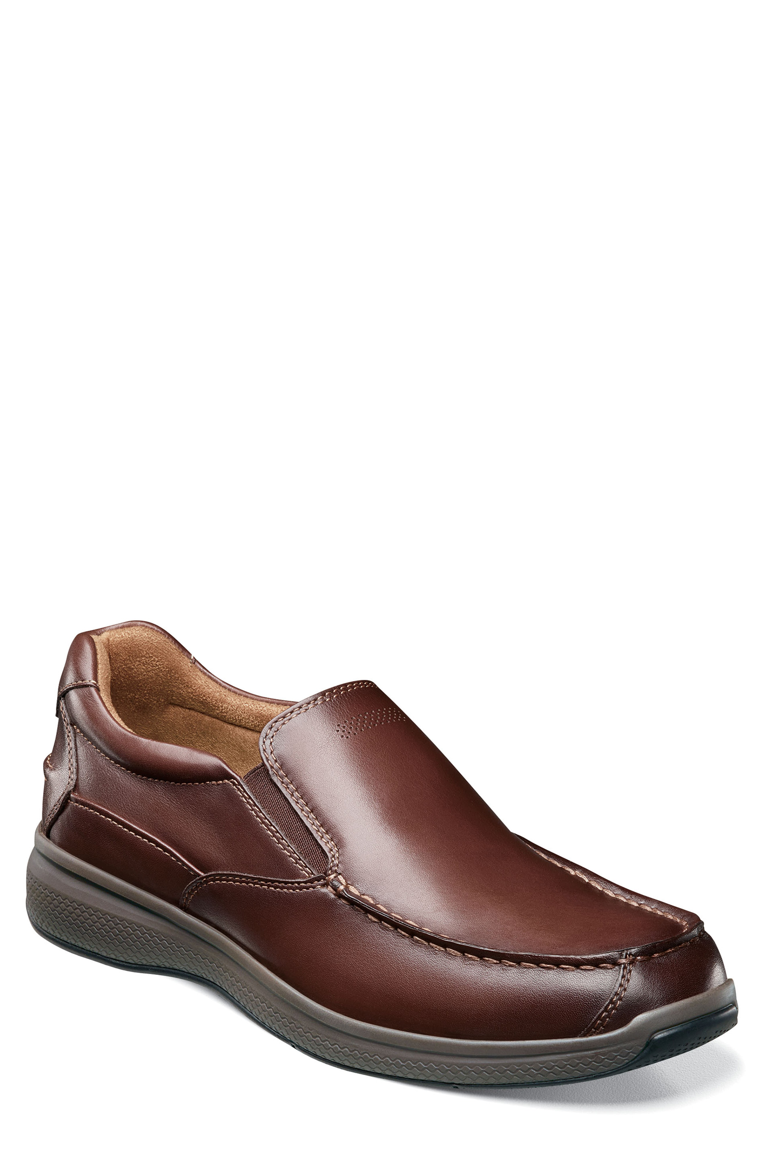 florsheim great lakes moc toe slip on