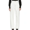 GOLDSIGN GOLDSIGN WHITE THE TROUSER JEANS