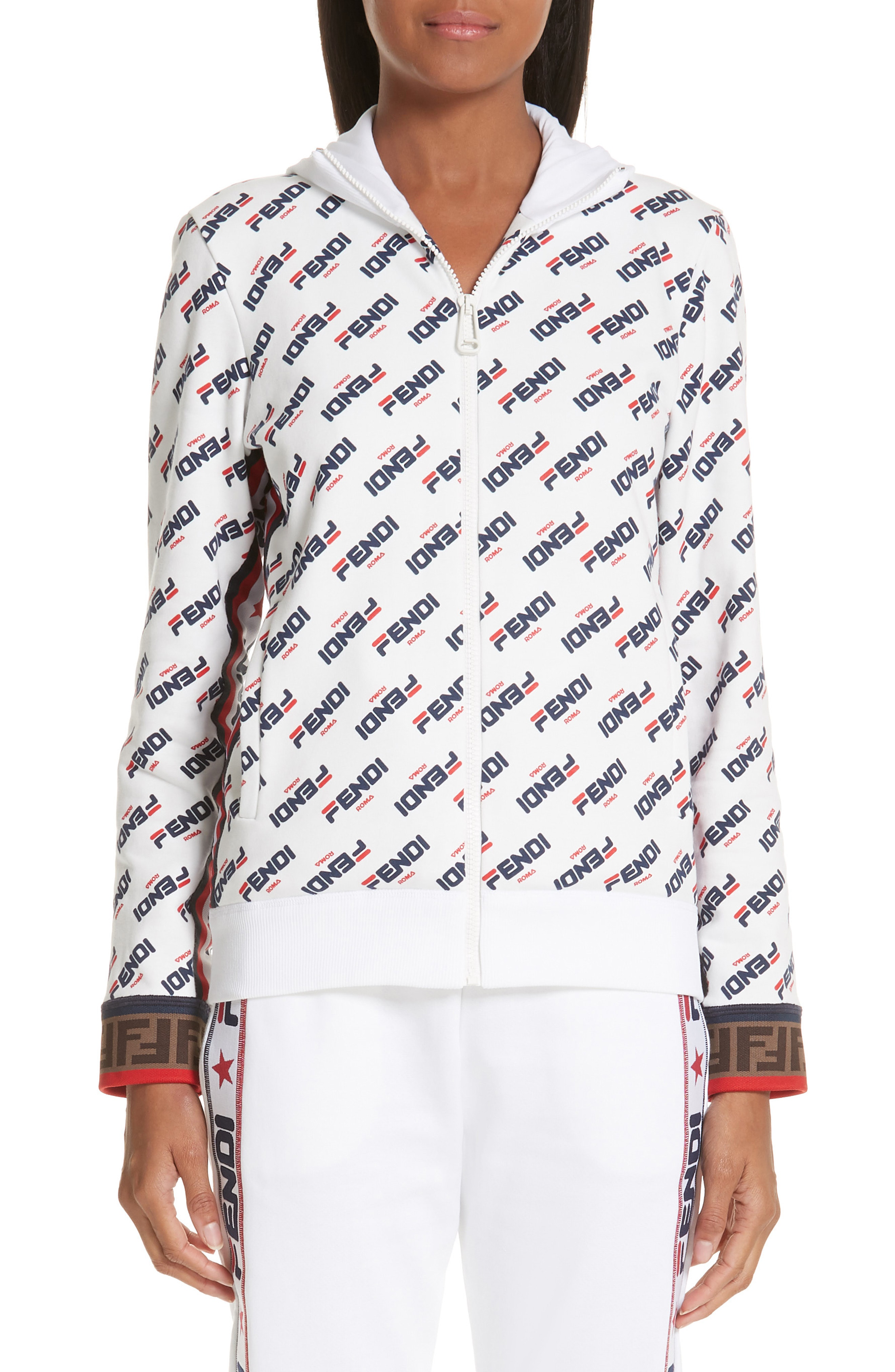 fila x fendi hoodie