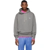 ACNE STUDIOS ACNE STUDIOS GREY OVERSIZED FACE HOODIE