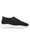 PRADA AMERICA'S CUP RUBBER AND MESH trainers