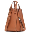 LOEWE HAMMOCK SMALL LEATHER SHOULDER BAG,P00364835