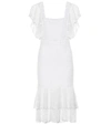 ANNA KOSTUROVA FLORENCE CROCHET COTTON DRESS,P00361808