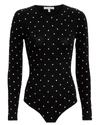 TORN Chani Embellished Black Bodysuit,84INT-2355FK-ONL