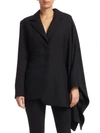 JACQUEMUS Bibi Wool Cape Blazer