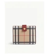 BURBERRY LAKESIDE CHECK SMALL WALLET