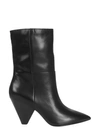 ASH ASH BLOCK HEEL POINTED BOOTS