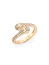 MARLI CLEO X MARLI 18K ROSE GOLD & DIAMOND RING,400098932948