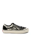 Vans Opening Ceremony Style 36 Sf Flame Sneaker In Black