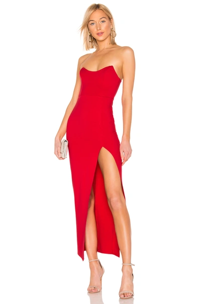 SUPERDOWN RYLEIGH STRAPLESS MAXI DRESS,BTWR-WD824