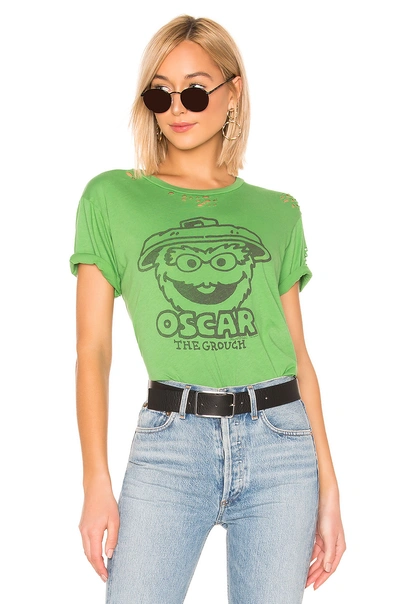 Lauren Moshi Wolf T恤 In Leaf Green