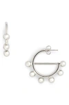 JW ANDERSON MINI DISC HOOP EARRINGS,JY00419A 900/910