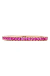 KWIAT PINK SAPPHIRE STACKING RING,14401