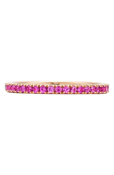 Kwiat Pink Sapphire Stacking Ring