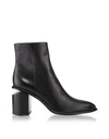 ALEXANDER WANG ANNA BLACK CALF LEATHER BOOTS,10780798